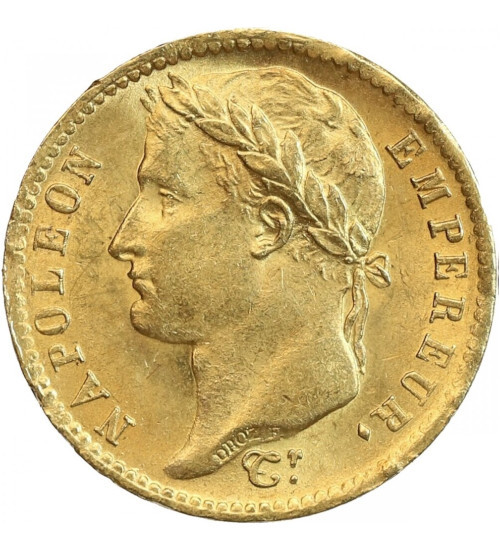 Frankreich 20 Francs Goldmünze Napoleon Bonaparte KM.695
