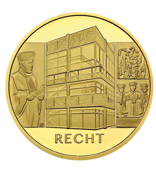 Goldeuro 1/2 oz 2021 Säulen der Demokratie - Recht