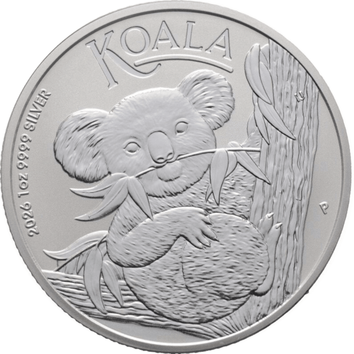 Koala 1 kg Silber 2026
