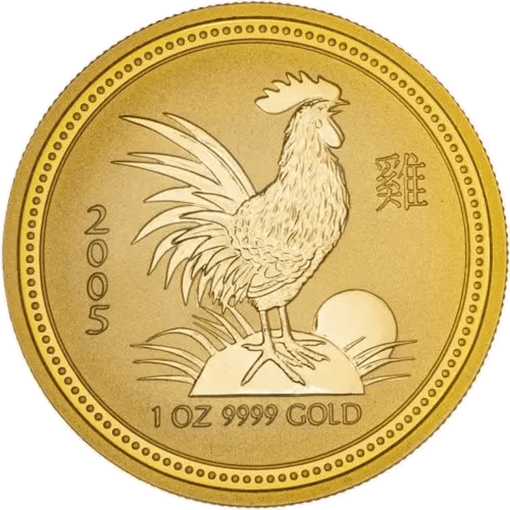 Lunar Serie I 1 oz 2005 Hahn