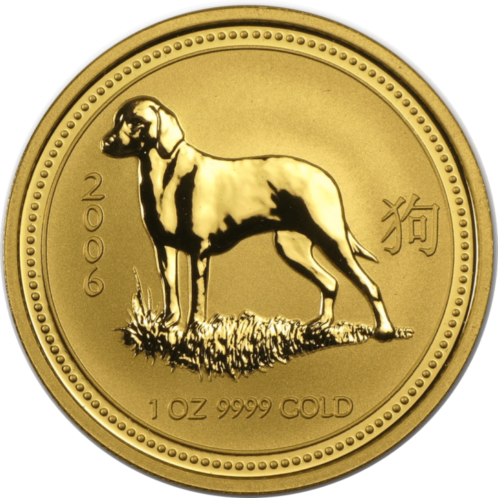 Lunar Serie I 1 oz 2006 Hund