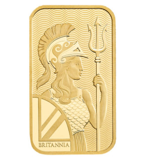 Britannia Goldbarren 1 oz / 31,1 g Blister