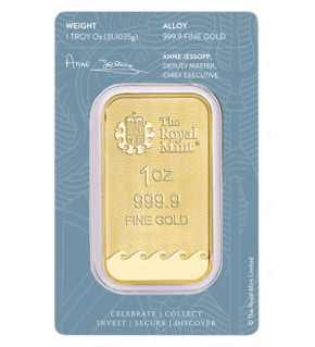 Britannia Goldbarren 1 oz / 31,1 g Blister